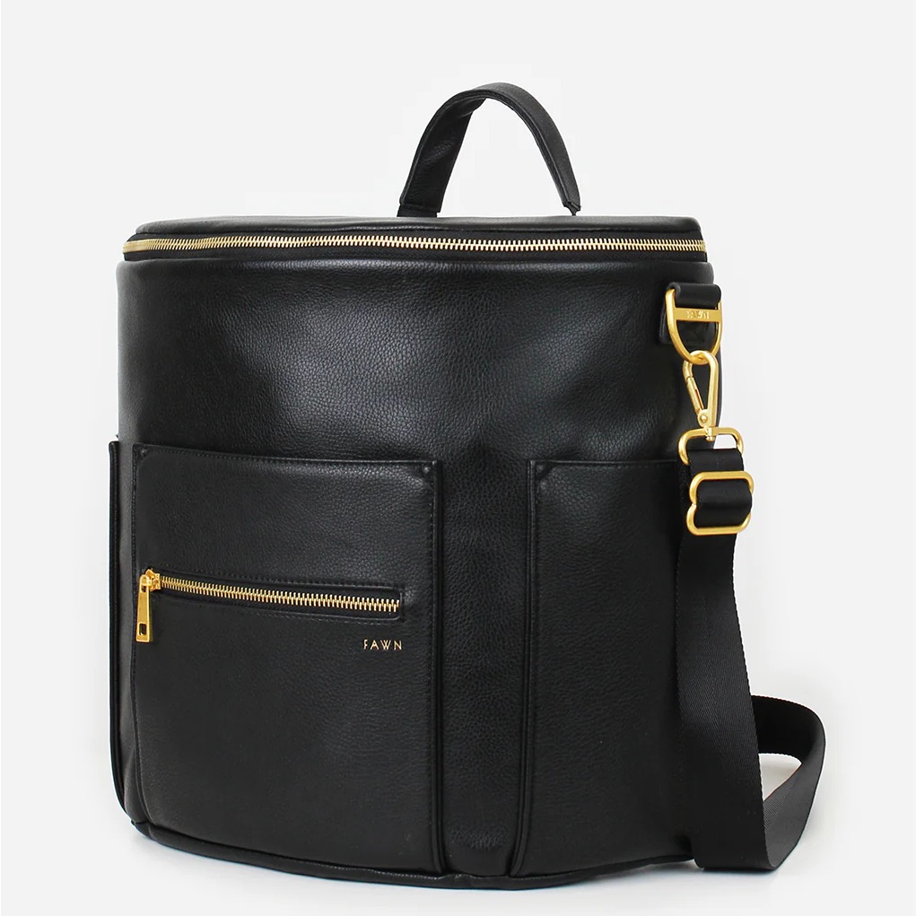 Fawn Design The Original Diaper Bag - Black Euc